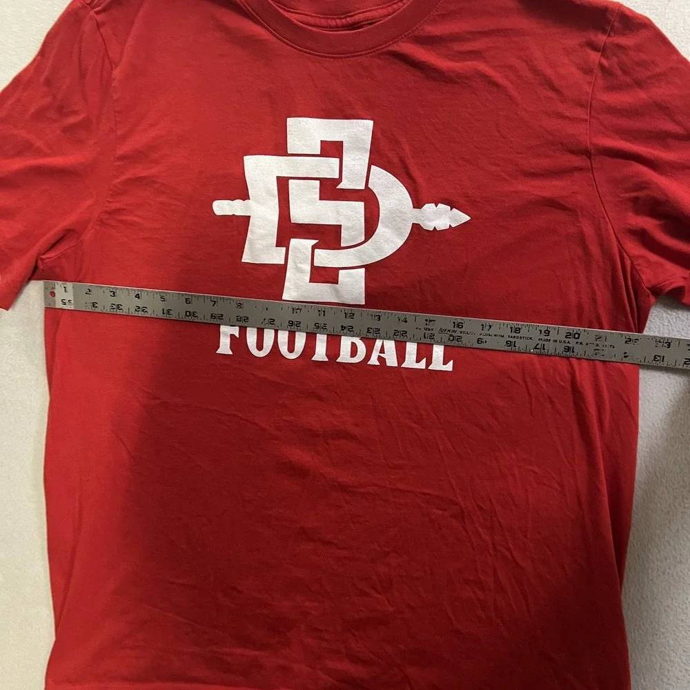 SDSU Aztecs Nike T-Shirt Men's Size XL Red Short Sleeve Football San Diego State